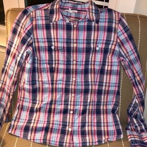 Aeropostale Plaid Button Up